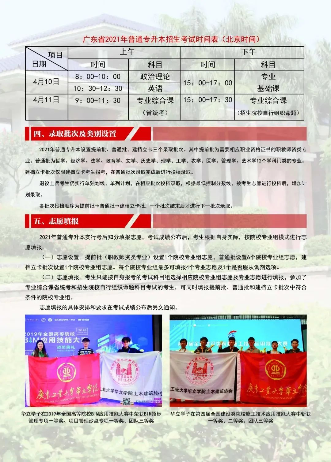 广东工业大学华立学院 2021年普通专升本招生简章(图7)